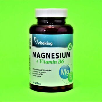 Vitaking Magnézium Citrate 150mg +B6 tabletta 90db