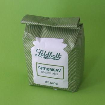 Zöldbolt Citromsav étkezési célra 500g