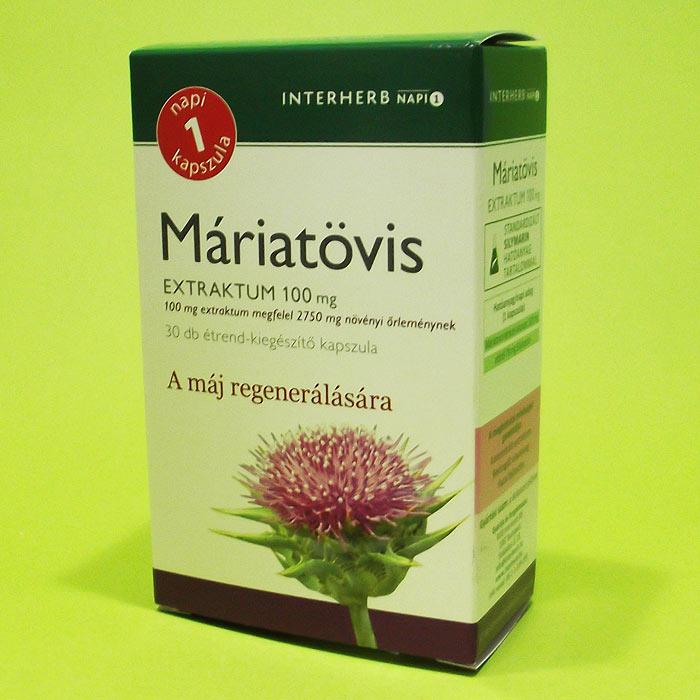 Máriatövis hatása a szervezetre